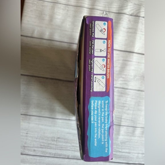 NWOT KKones Water Doodle Mat Set | Magic Drawing Pad 35”x24” w/ Pens & Stencils - Picture 5 of 7